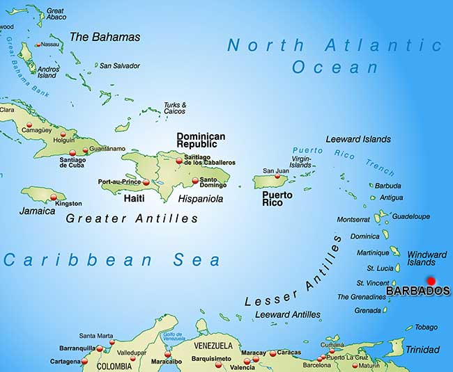 Barbados Air Charter Directory